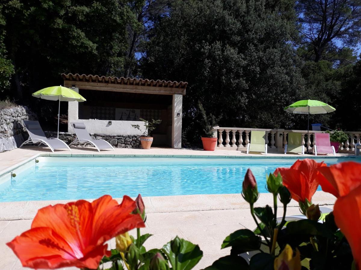 Le Mas des Hibiscus Trans-en-Provence Extérieur photo